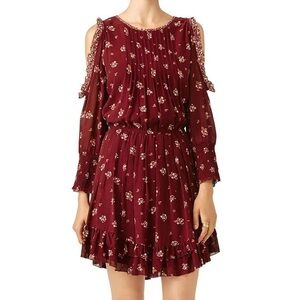 Joie 100% Silk Floral Arleth Dress